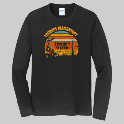 Adult Long Sleeve Shirt - Fall - Haunted House  Thumbnail