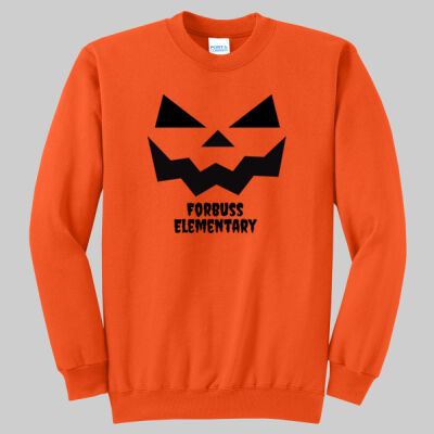 Adult Long Sleeve Shirt - Fall - Jacko Lantern Black Thumbnail