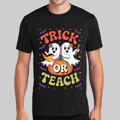 Adult Tie-Dye T-Shirt - Fall - Trick or Teach  Thumbnail