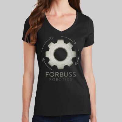 Women's V Neck Tee - Robotics Club Thumbnail